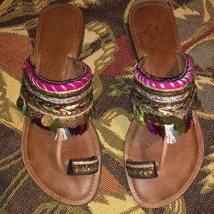 Z & L Embellished Boho Sandal